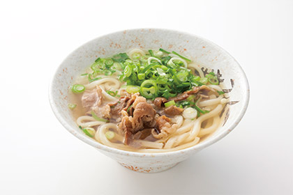 bowl of beef udon