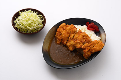 bowl of curry chicken katsu