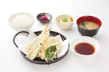 fried tempura meal combo